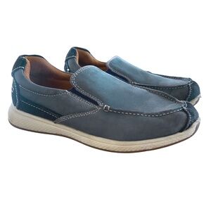 Florsheim Great Lakes Mac Toe Slip On Jr Boy's Youth Size 5 Blue